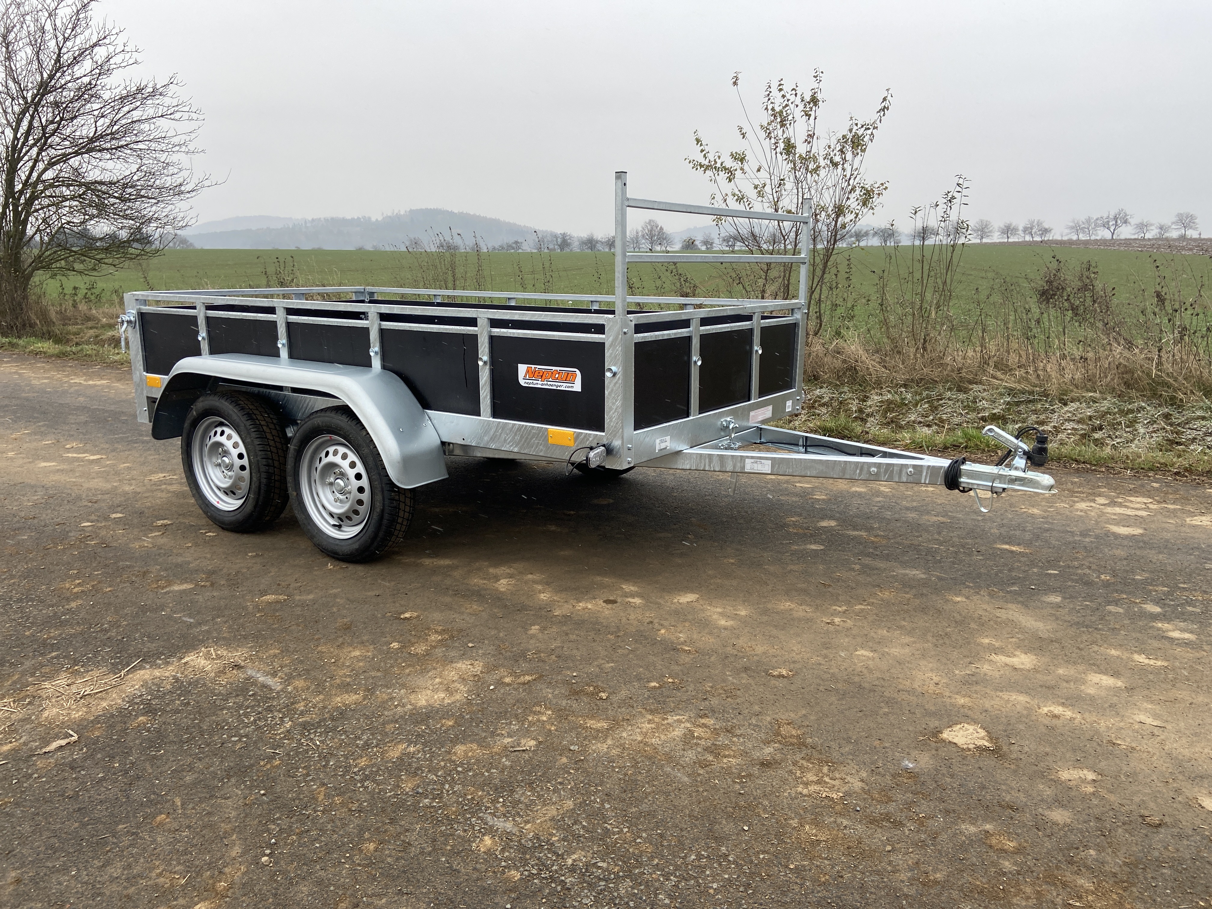 NEPTUN Trailwood - 2x 750 kg - 253x125x35,5 cm