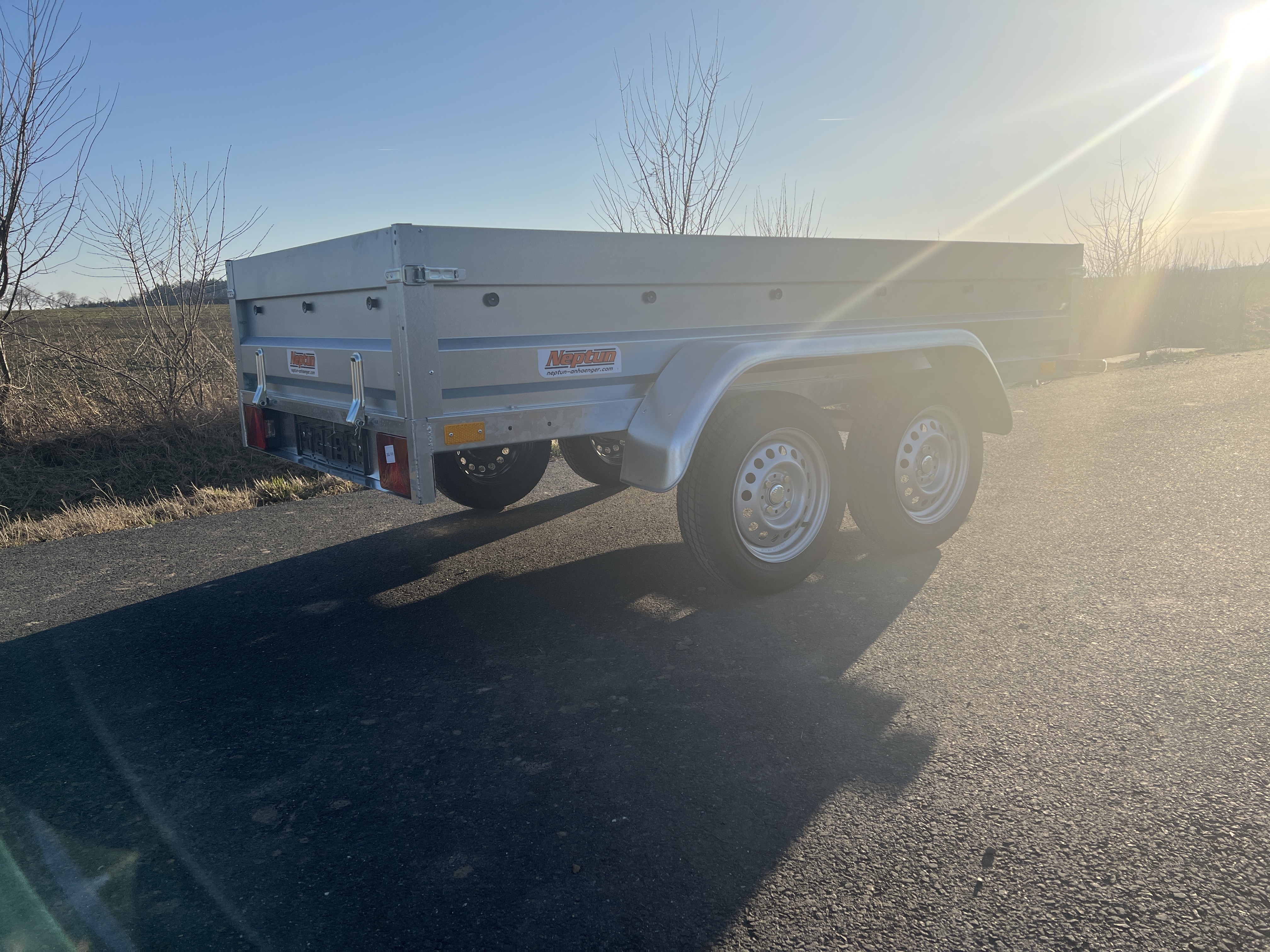 NEPTUN RUSTIK - 2x 750 kg - 263x129x40 cm