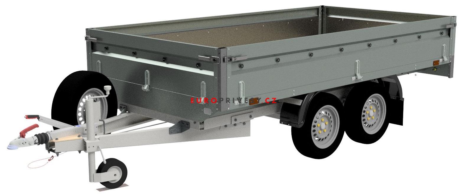 NEPTUN Nordica - 2000 kg (2x 1000 kg) - 300 x 155 x 40 cm kola pod