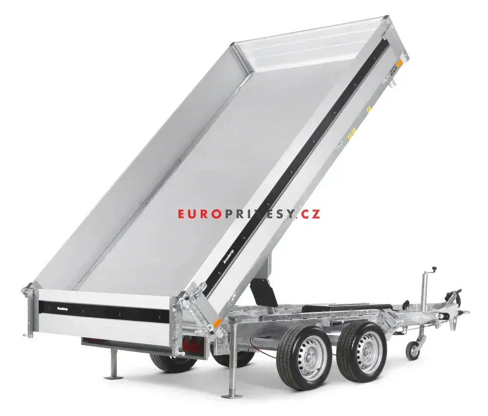 Brenderup TT5375ATB 3.500kg + HLINÍKOVÉ NÁJEZDY POD PODLAHOU