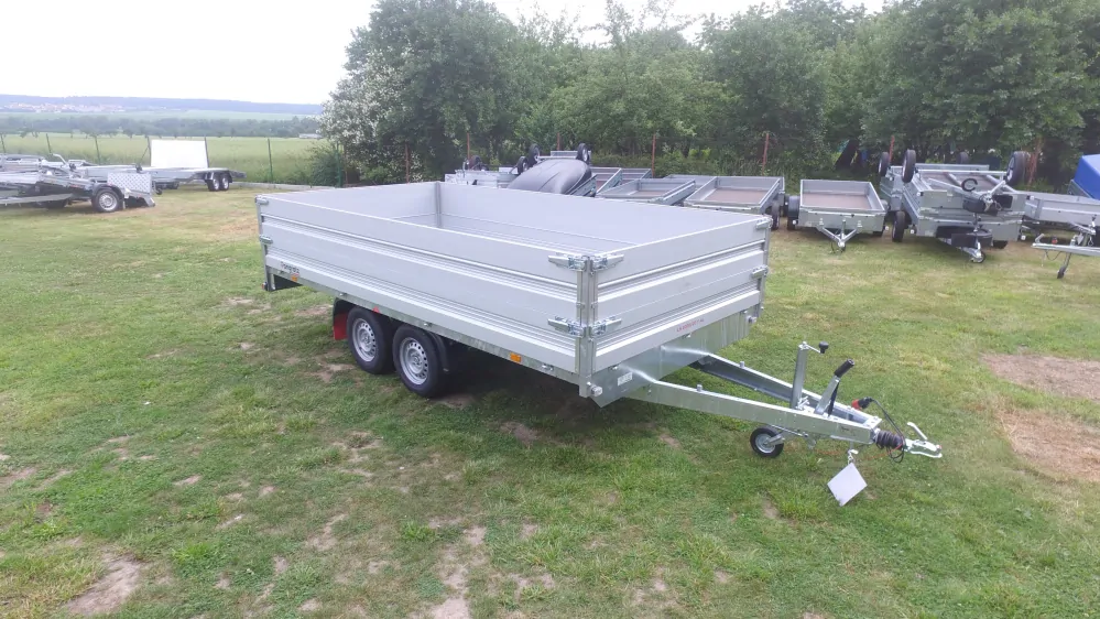 Valníkový přívěs Pongratz LH 4000/20 T-AL, 2700 kg