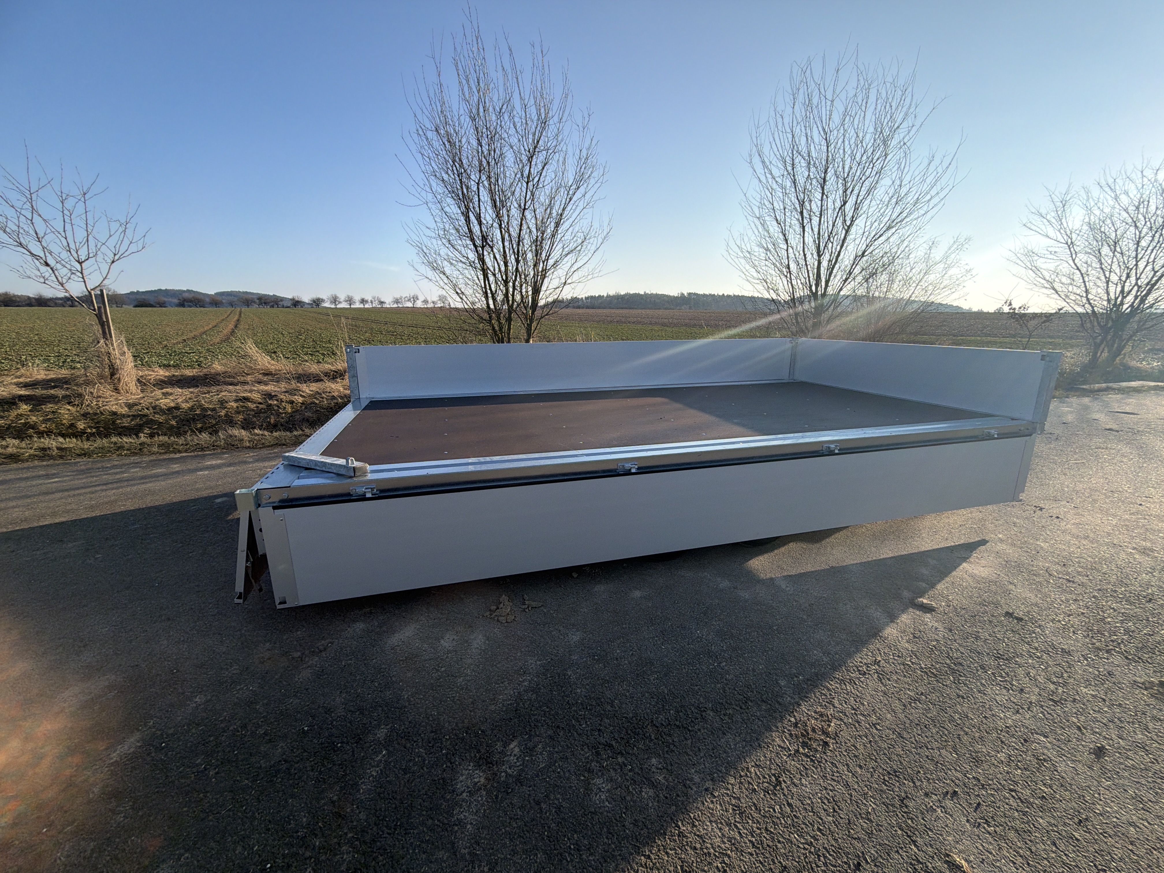 Přepravník automobilů - Sonda II Cargo - 400x205x40 cm, 2500 kg