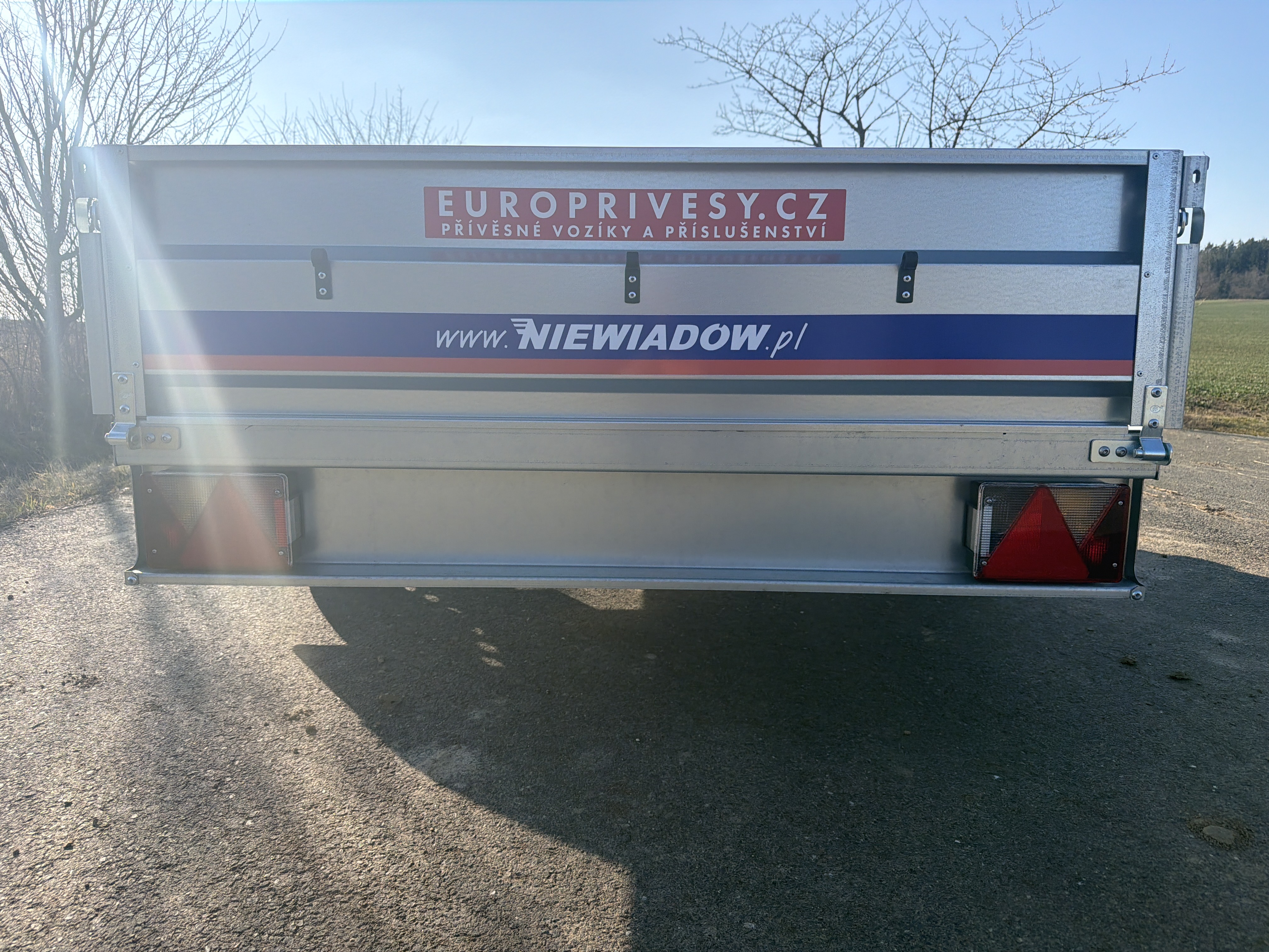 Přívěsný vozík - Niewiadow N-423U 2240 x 1380 x 350