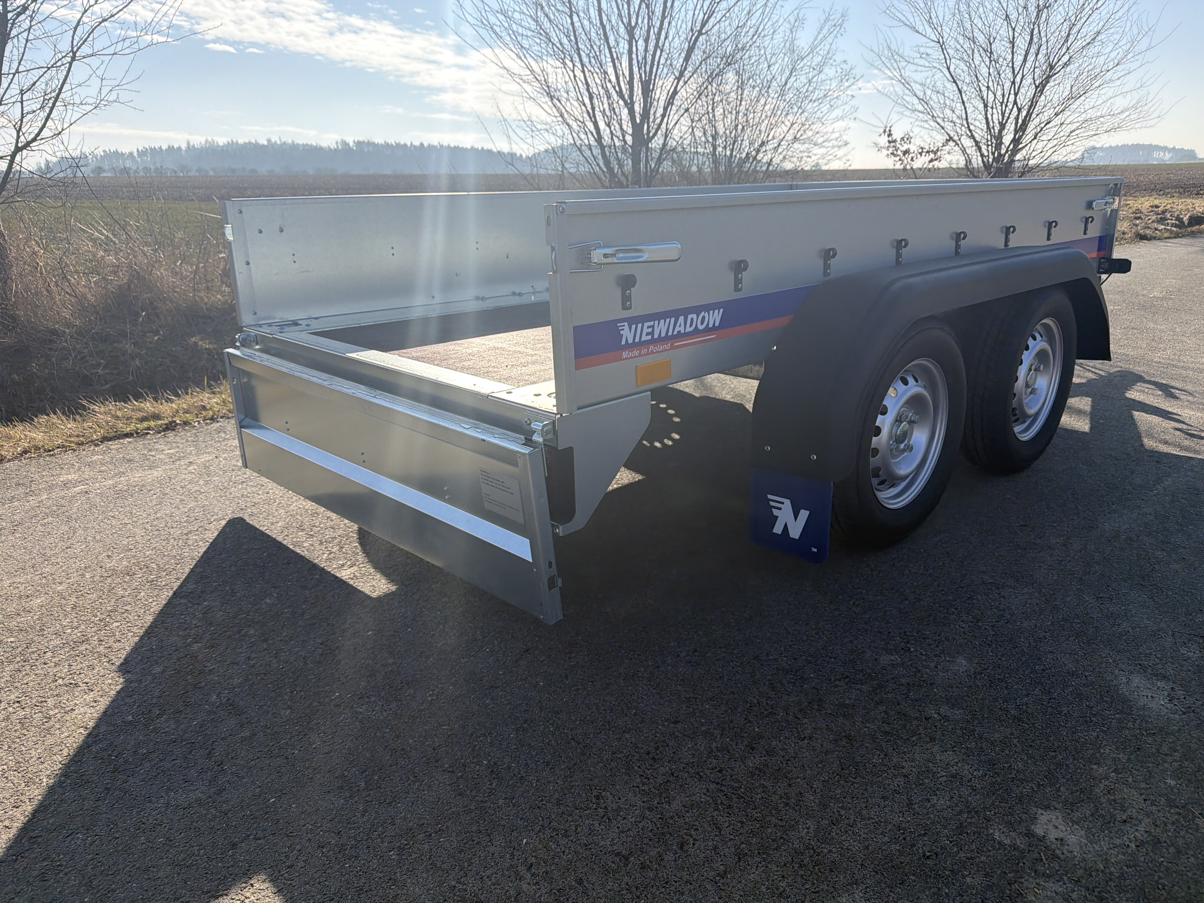 Přívěsný vozík - Niewiadow N-426T 2600 x 1380 x 350