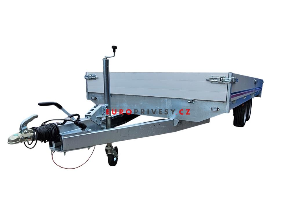 Přívěsný vozík brzděný NEPTUN Nordica PRO ALU | 508 × 208 cm | 3500 kg