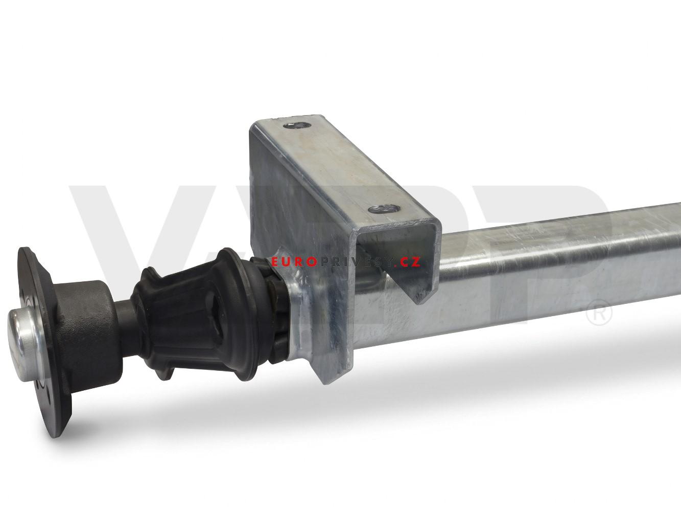 Náprava KNOTT VG 7L (750 kg) b=1314 mm, c=1690 mm, 100x4, AGA KIT EM/EP 3, 5, 6