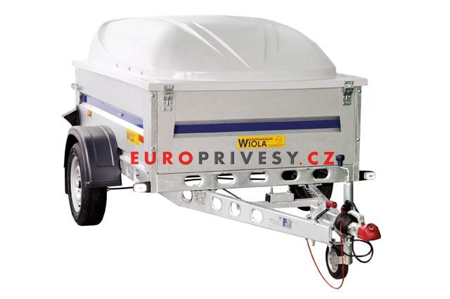 Přívěsný vozík - KUJAWIAK komfort 1200 kg - 2040 x 1220