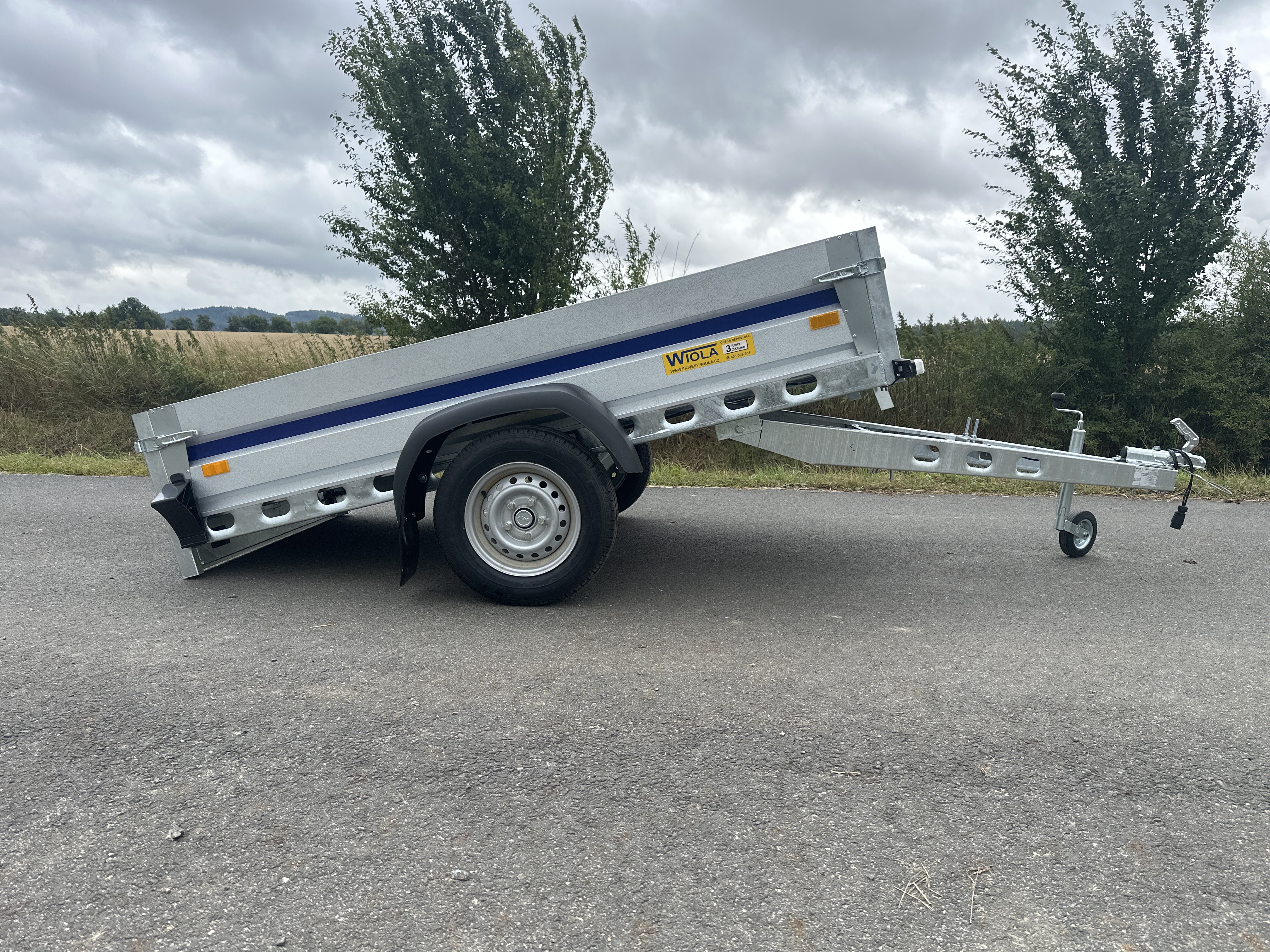 Přívěsný vozík - KRAKUS - s nápravou AL-KO 1300 kg