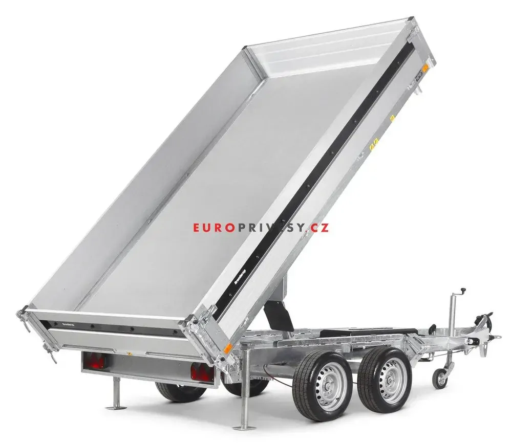 3-stranný hydraulický sklápěč Brenderup, 325x180x35, 3500kg