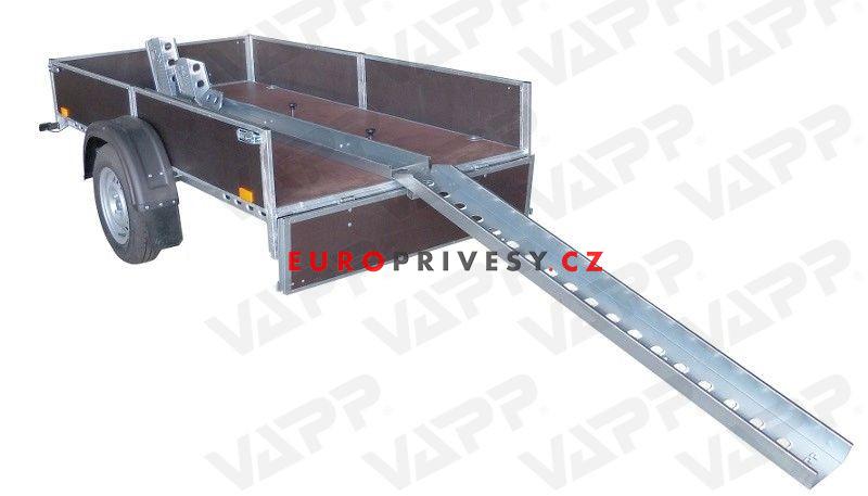 Držák motocyklu s automatickým zajištěním VAPP 2495/190mm pozink