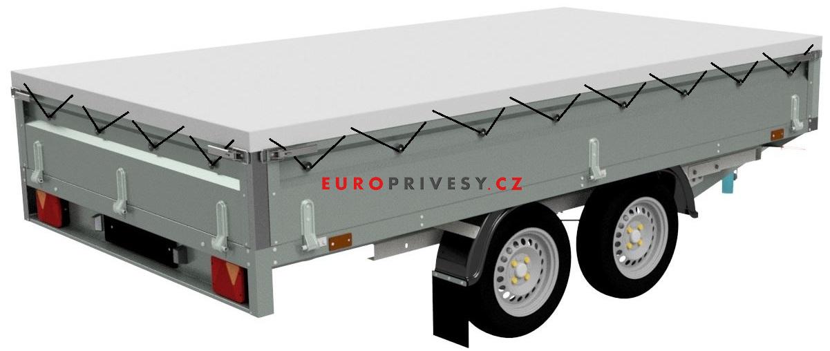 NEPTUN Nordica - 2000 kg (2x 1000 kg) - 300 x 155 x 40 cm kola pod