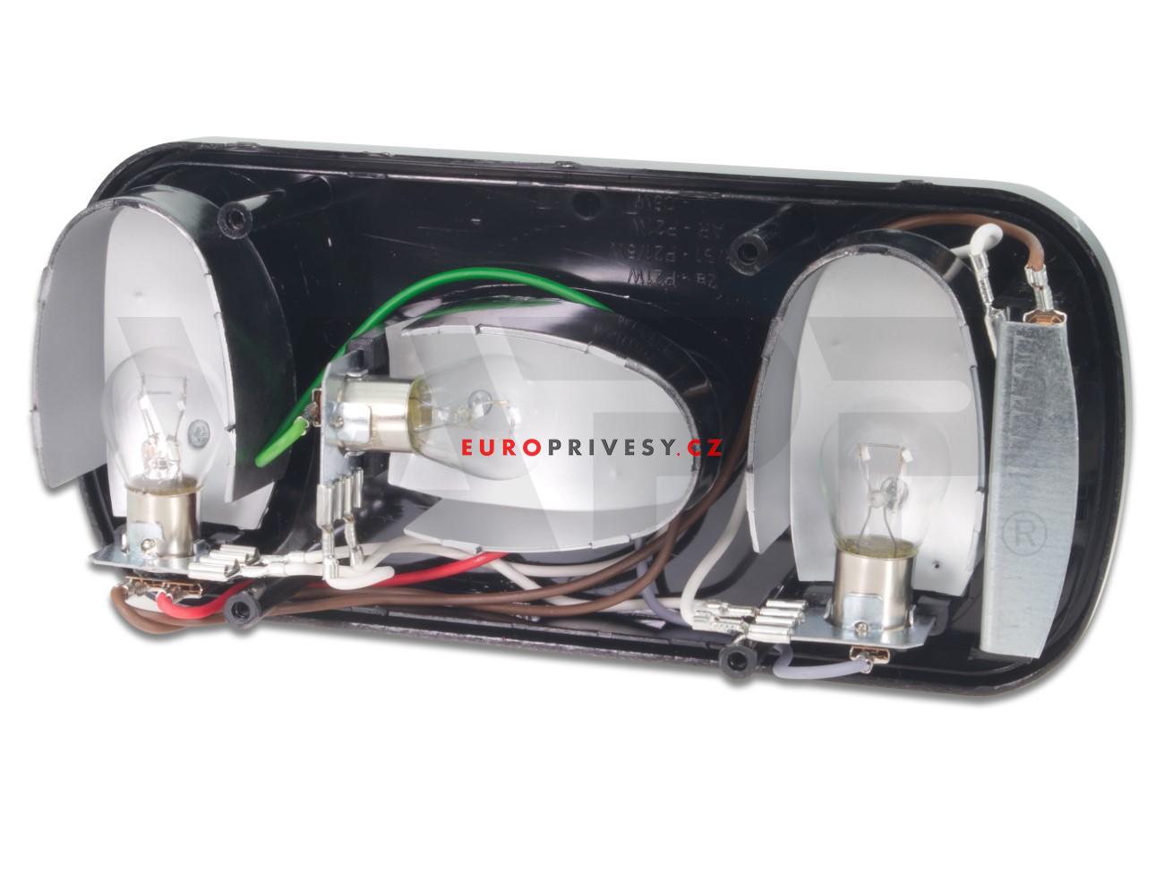 Svítilna Aspöck Midipoint II sdružená, L/P-BL/BR/KO/CO/RZ, baj5