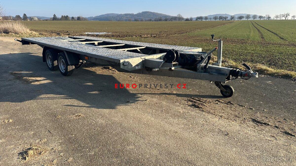 Bazarový přepravník automobilů - MARS - 500 x 200 cm, 3500 kg