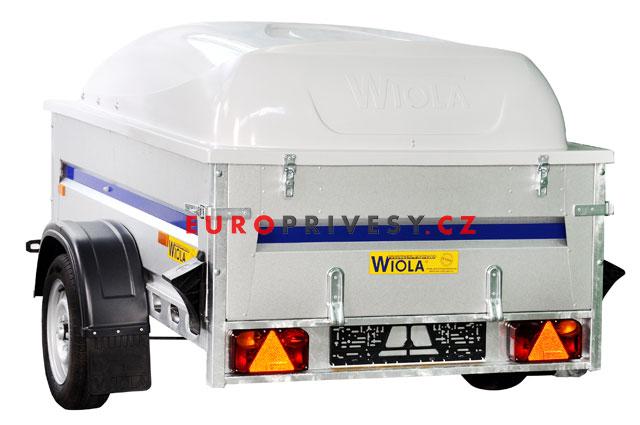 Přívěsný vozík - KUJAWIAK komfort 1200 kg - 2040 x 1220