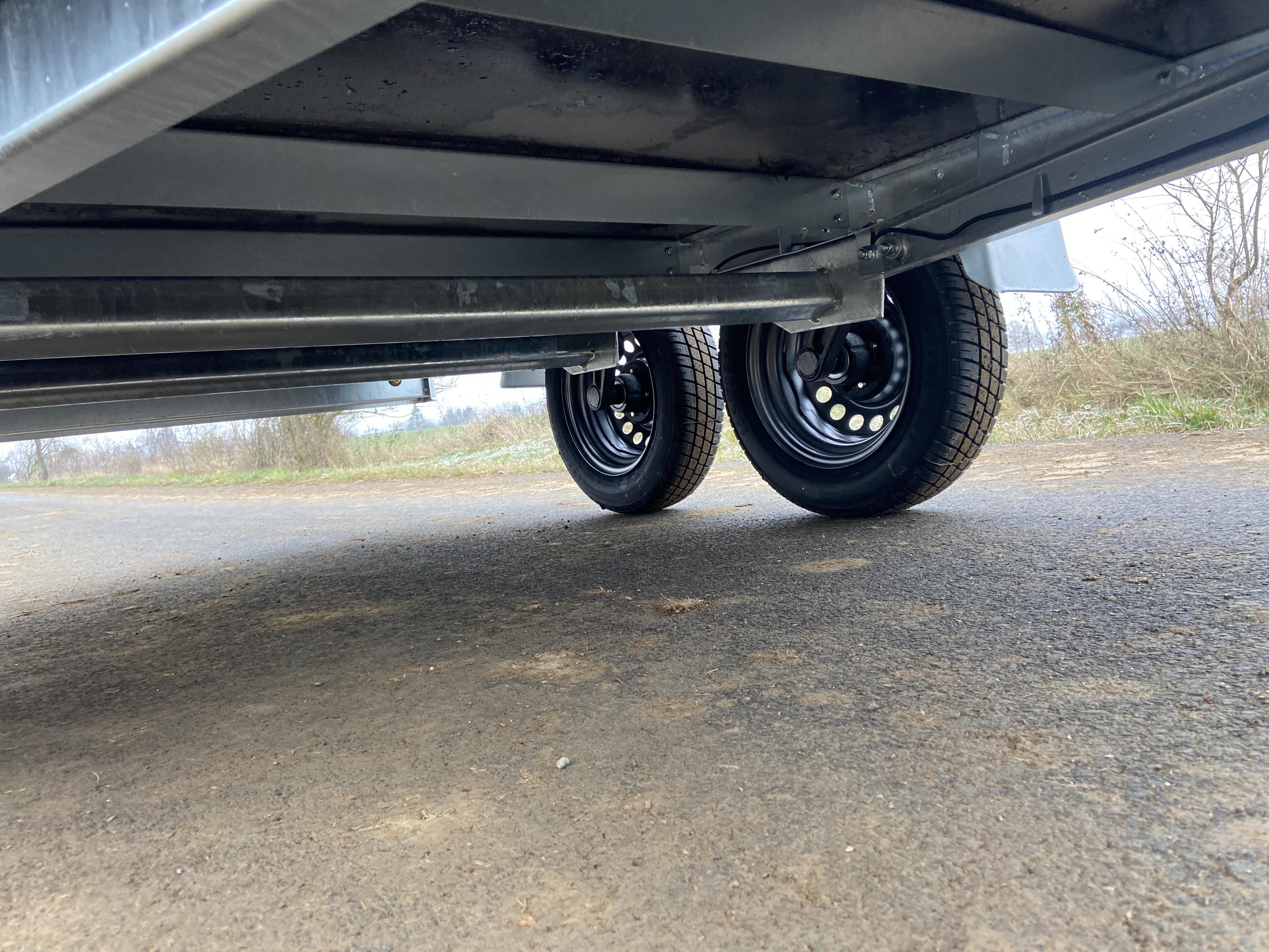 NEPTUN Trailwood - 2x 750 kg - 253x125x35,5 cm