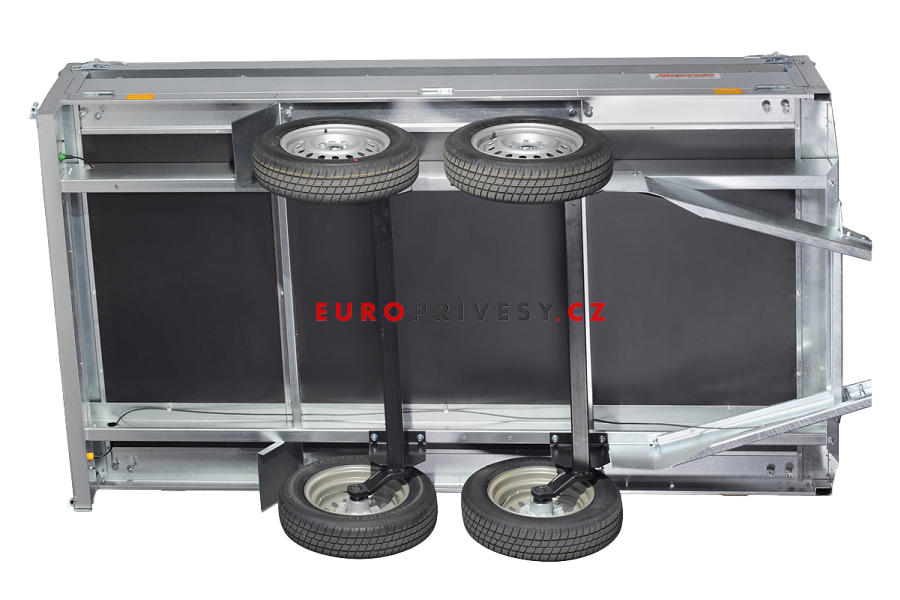 NEPTUN Nordica 2x 750 kg - 263x145x40 cm kola pod