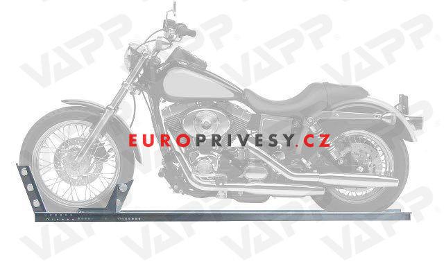 Držák motocyklu s automatickým zajištěním VAPP 2495/190mm pozink