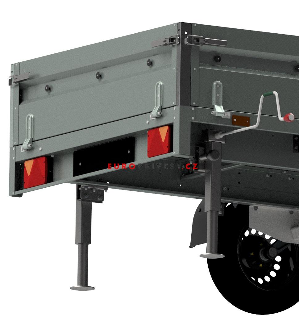 NEPTUN Nordica - 2000 kg (2x 1000 kg) - 300 x 155 x 40 cm kola pod