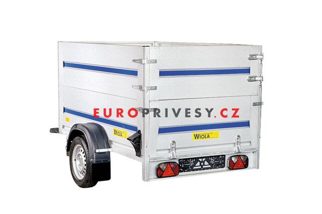 Přívěsný vozík - KUJAWIAK komfort 1200 kg - 2040 x 1220