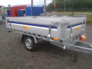 Přívěsný vozík - 1300 kg - 2500 x 1500