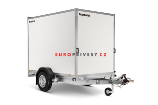 Skříňový přívěs Brenderup CD260UBR750 rampa 260x130x150