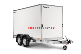 Skříňový přívěs Brenderup 7350TBD 155x350x185 cm 2500 kg DVEŘE