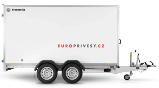 Skříňový přívěs Brenderup CD300TBD2500 300x155x185 cm 2500 kg DVEŘE