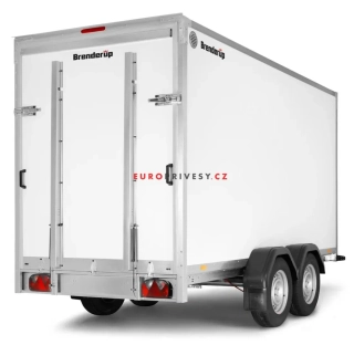 Skříňový přívěs Brenderup CD300TBR2500 300x155x185 cm 2500 kg RAMPA