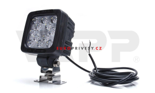 Svítilna pracovní WAS W144/70 LED 4000 lm, 12-70V, kabel 2,5 m