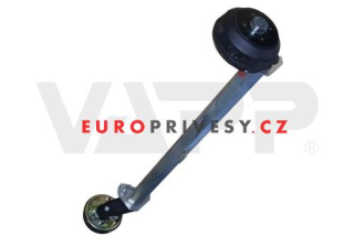 Náprava AL-KO Compact B 850-10 (1000 kg) a=1250 mm, c=1700 mm, 2051, 100x4