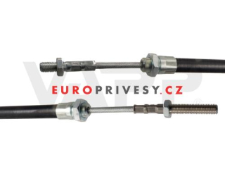 Lanovod brzdový pro výškově stavitelnou oj AL-KO 360/645 mm, závit M10-M10 L/P