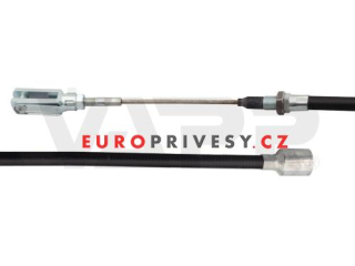 Lanovod brzdový BPW 800/1087 mm, S3006-7, závit M10, včetně vidlice