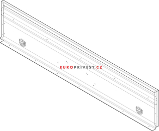 Boční panel , levý - Brenderup 2205S