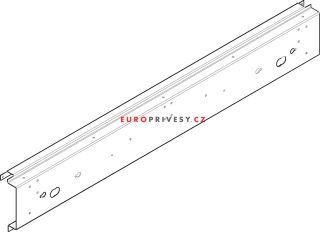 Rampa pro světla a SPZ-  Brenderup 2205S