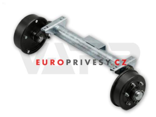 Náprava KNOTT GB 30S (3000 kg) b= 845 mm, c=1310 mm, 300x60, 205x6