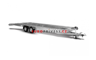 Přepravník automobilů INDIANA 850x210 3 NÁPRAVY 3500 kg