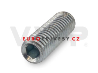 Stavěcí šroub s vnitřním šestihranem a plochým koncem M10x30, 45H, zn, DIN 913